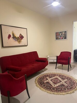 Living area - Apartment for rent (Rio de Janeiro)
