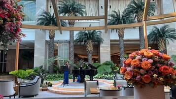 Apartemen Superior, Bebas Asap Rokok, pemandangan kota | Lobi