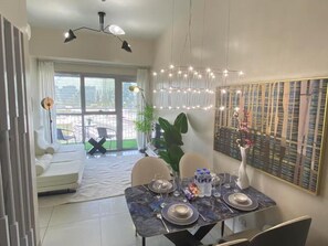 Căn hộ Superior, không hút thuốc, quang cảnh thành phố | Khu ăn uống