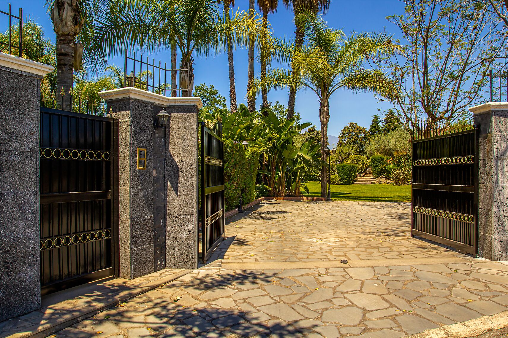 Enceinte de l’hébergement