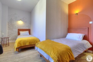 5 habitaciones, wifi gratis y ropa de cama 