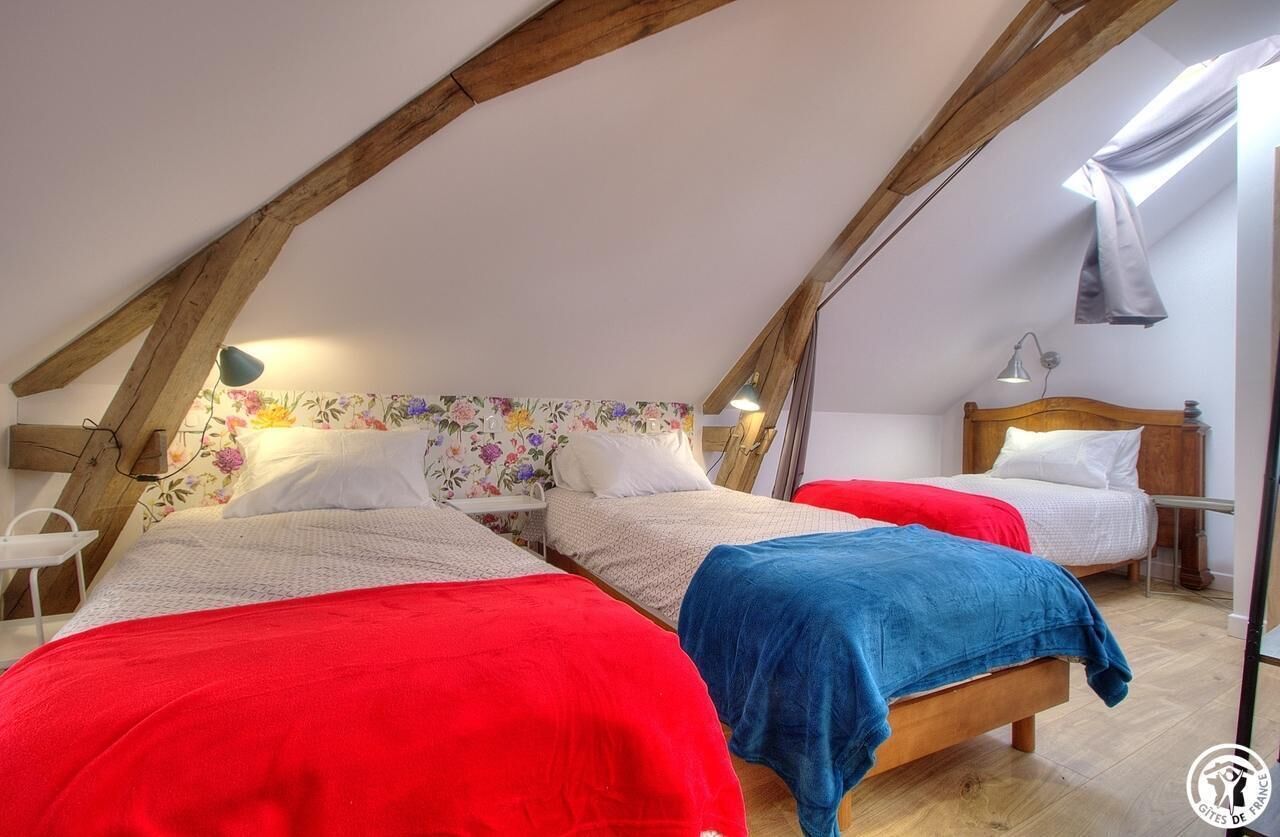 5 chambres, Wi-Fi gratuit, draps fournis