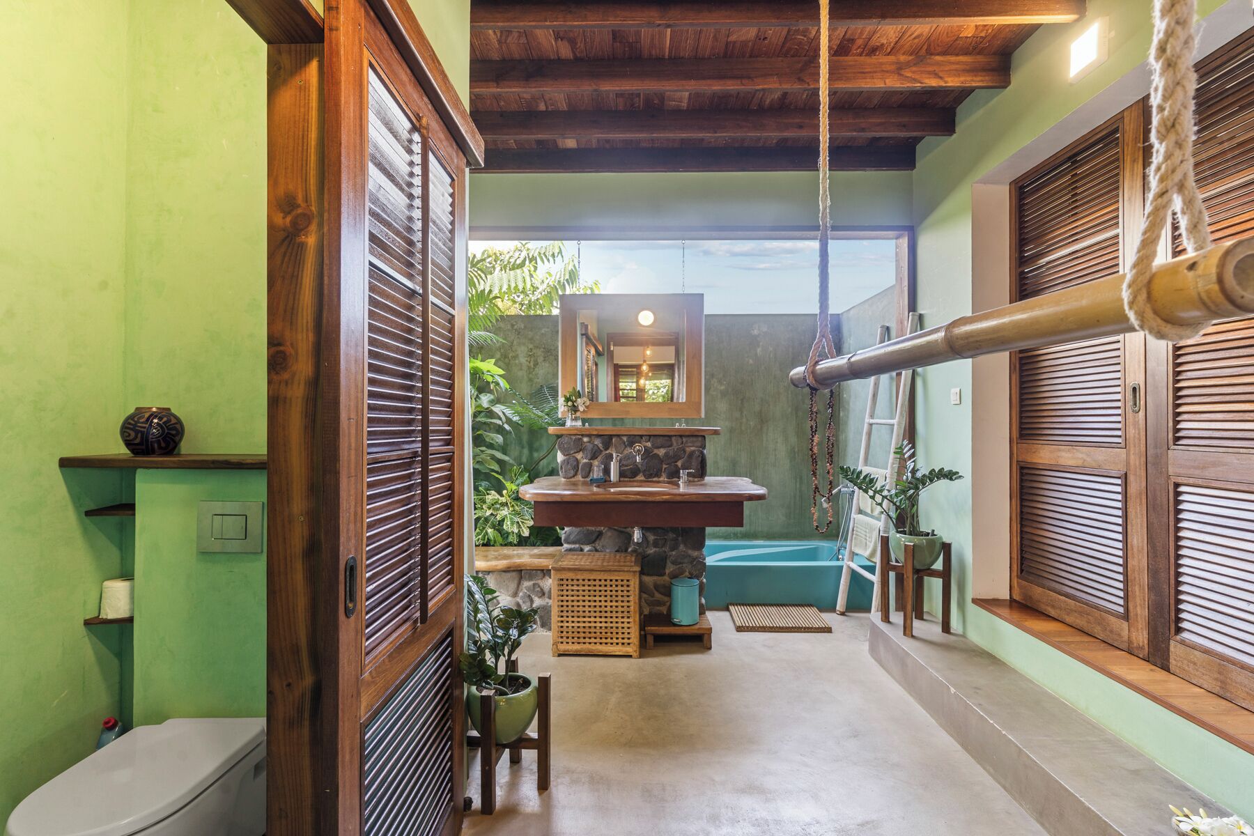 Bungalow, Garden View | Bathroom