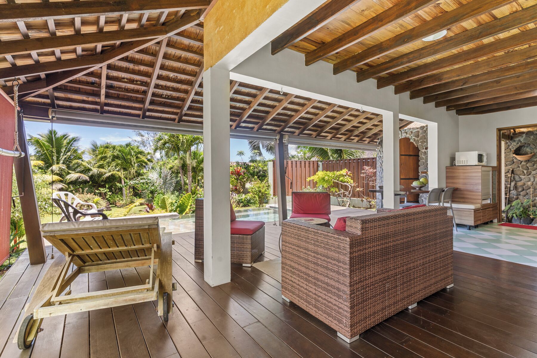 平房, 泳池景观 | 露台