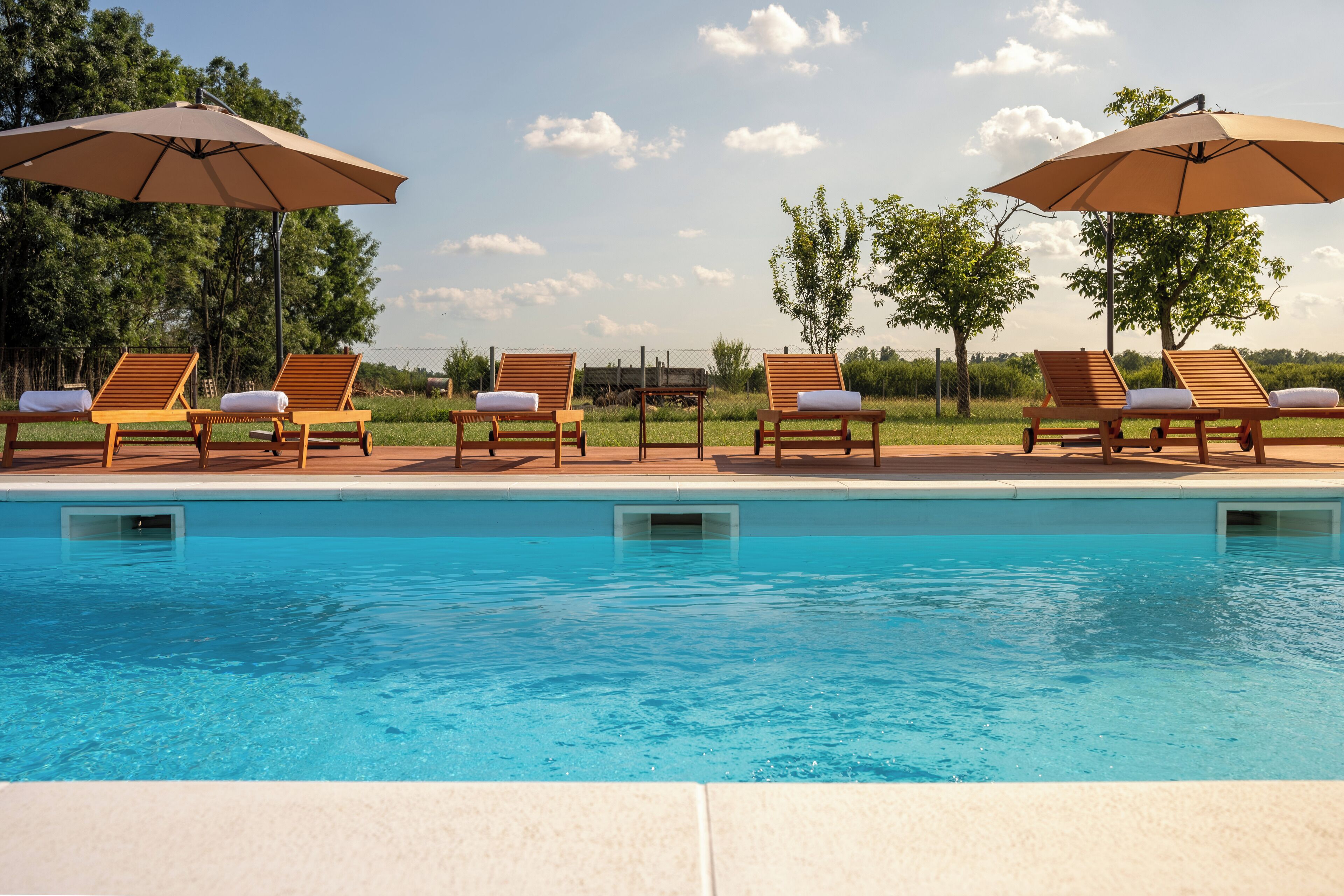 Piscine chauffée