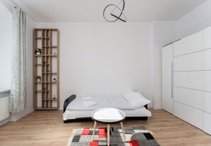 1 bedroom, iron/ironing board, WiFi, bed sheets - Daszyńskiego Urban Comfort Apartment (Gliwice)