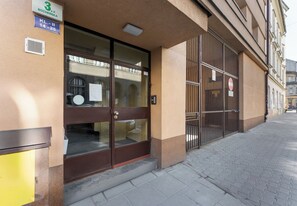 Exterior detail - Bocheńska Standard Apartment (Kraków)