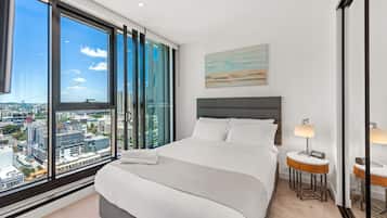 Apartamento, 2 quartos, sacada, vista para a cidade | Wi-Fi de cortesia