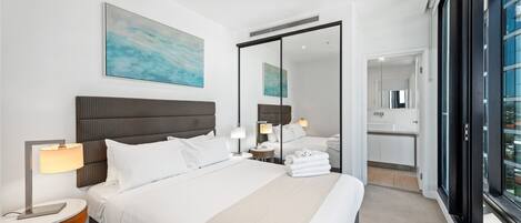 Apartment, 2 Schlafzimmer, Balkon, Stadtblick