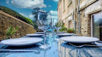 Udendørs spisemuligheder