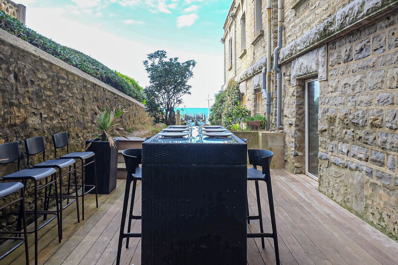 Udendørs spisemuligheder