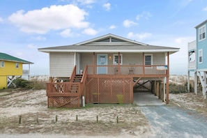 Exterior - "Charisma" 4 Bedroom, 2 Bathroom, Oceanfront (Holden Beach)