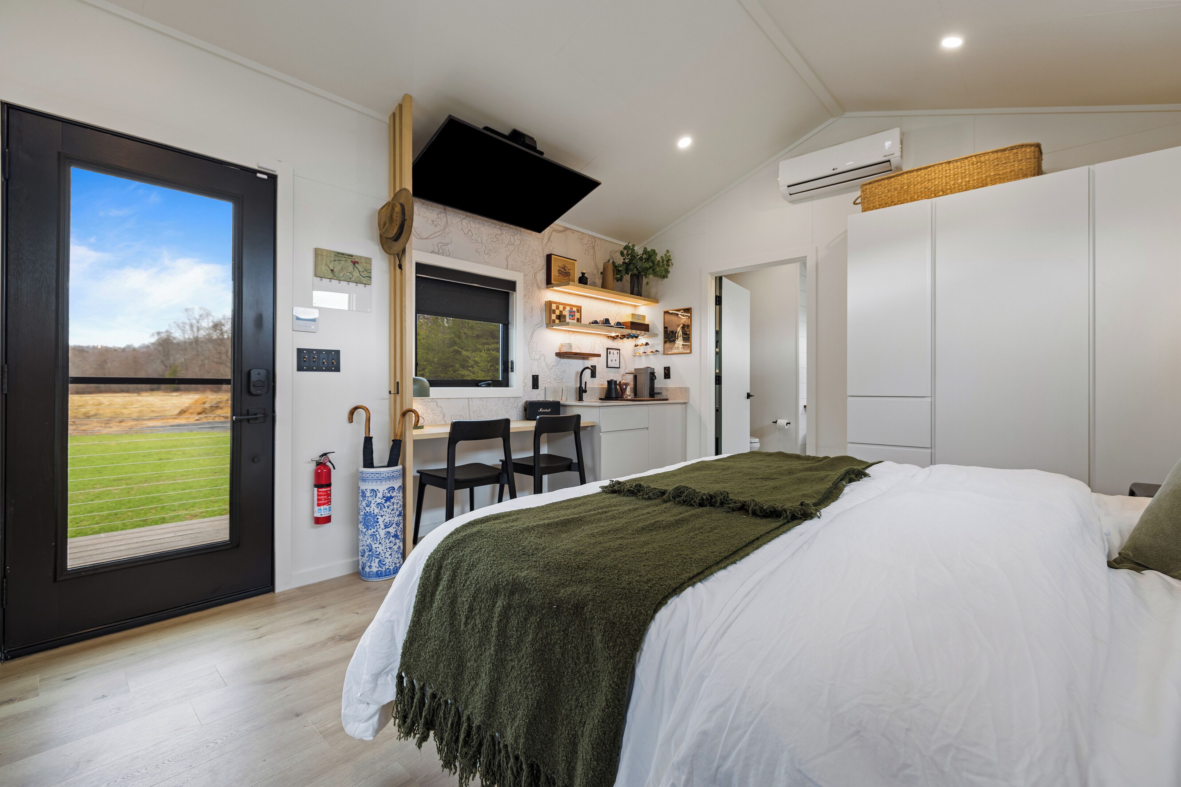 1 habitación, internet y ropa de cama 
