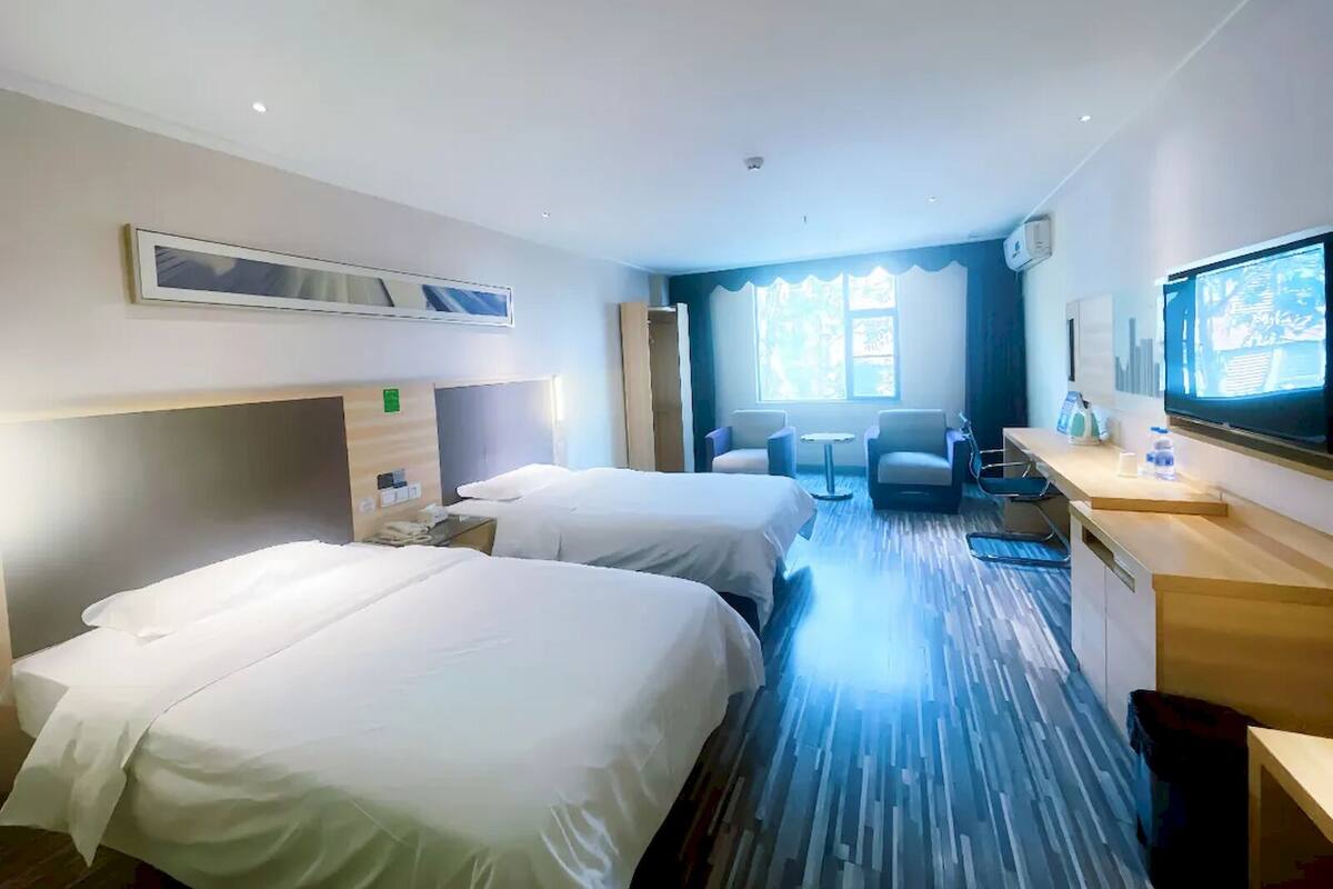 ห้องบิสซิเนสทวิน | พื้นที่ทำงานแบบใช้แล็ปท็อป, Wi-Fi ฟรี, ผ้าปูที่นอน