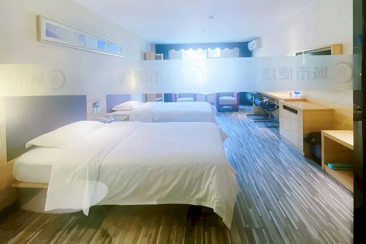 Elite-Zweibettzimmer, Stadtblick