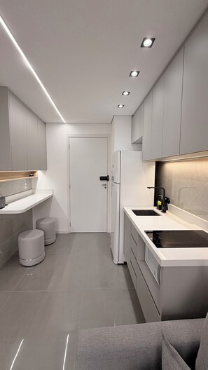 Private kitchen - Studio Quaddra Butantã - 5 min from metro and USP (São Paulo)