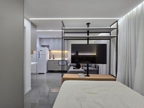 1 bedroom, free WiFi, bed sheets, wheelchair access - Studio Quaddra Butantã - 5 min from metro and USP (São Paulo)