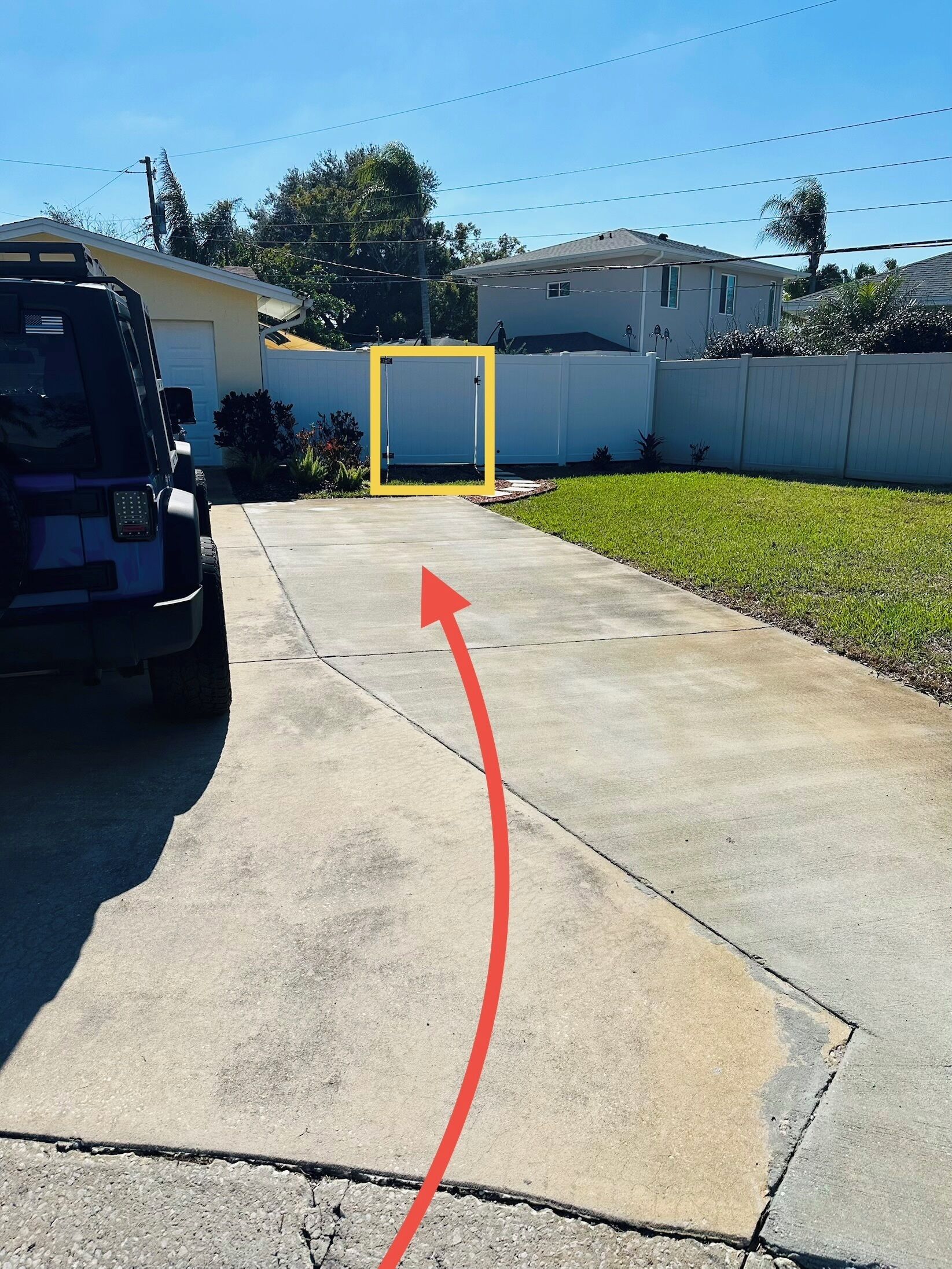 Áreas de la propiedad