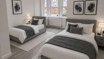 2 bedrooms, desk, iron/ironing board, free WiFi