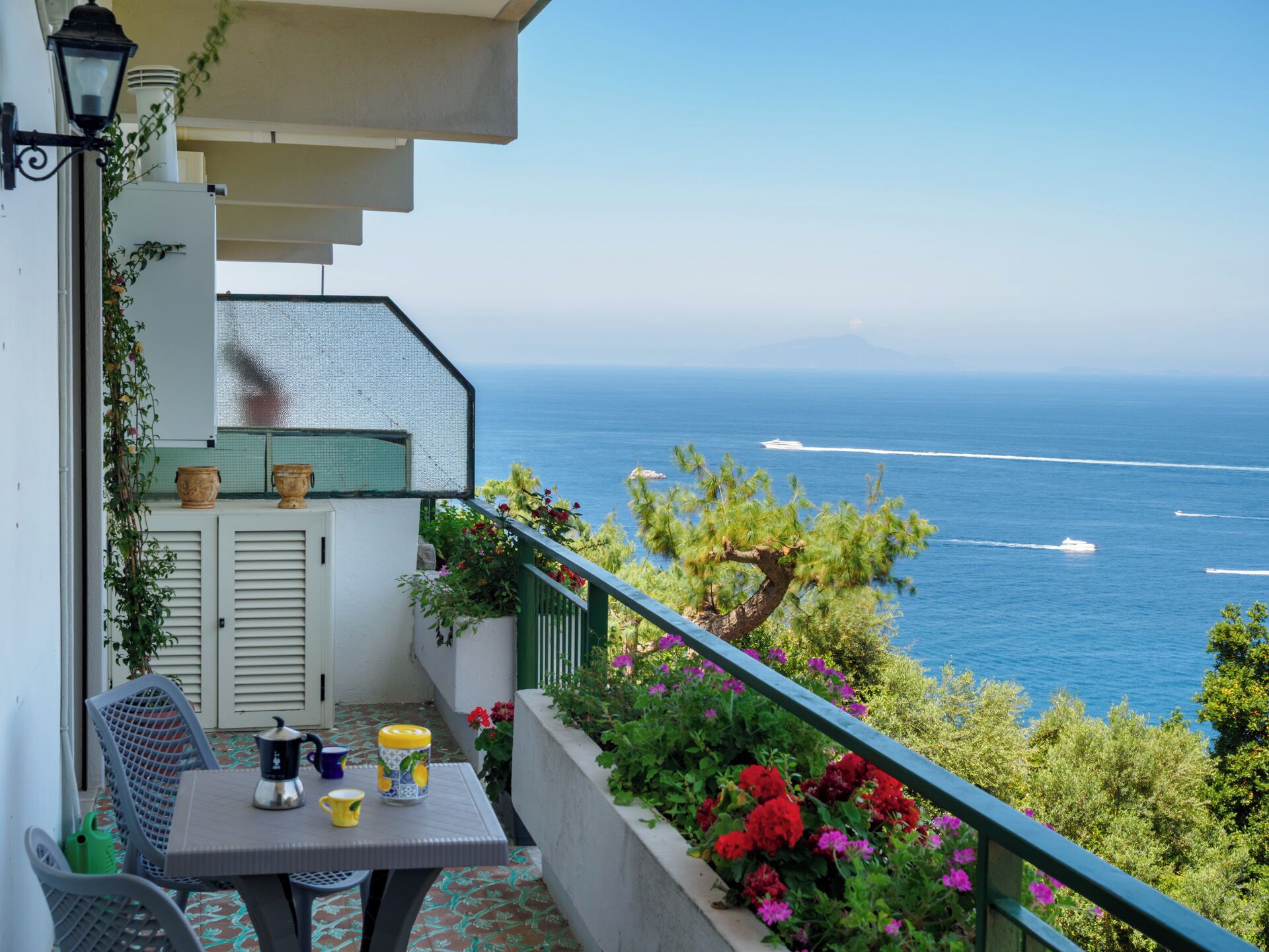 Panoramic Apartment, Sea View | Balcony