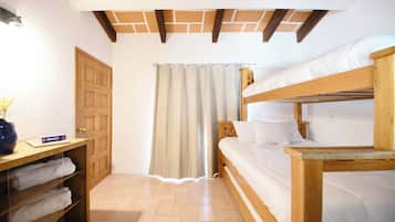 4 habitaciones, wifi y ropa de cama