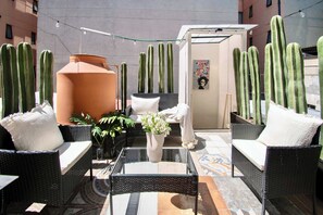 Terrace/patio - Casa Awen - Acogedora Casa en la Roma Norte (Mexico City)