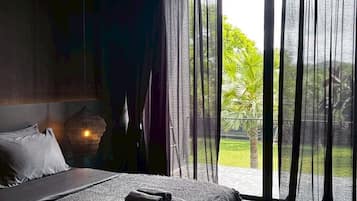 Suite, vistas al jardín