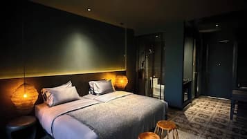 Chambre Supérieure avec lits jumeaux, vue parc