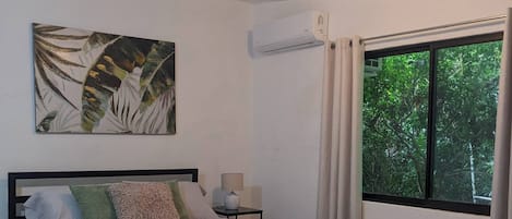 Estudio, 1 habitación, para fumadores, patio | Interior