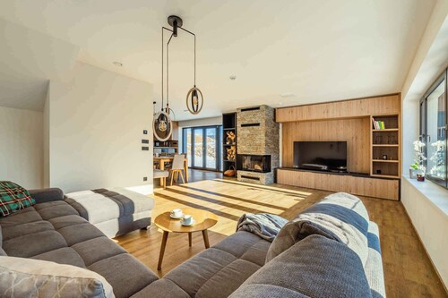 Chalet with beautiful panorama and sauna
