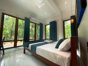 Chambre Double Deluxe, vue jardin | Vue sur le jardin