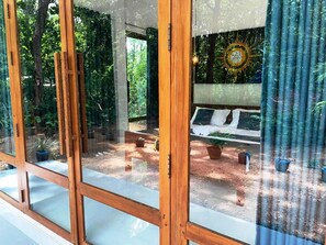Habitación Deluxe doble, vistas al jardín | Jardines del alojamiento