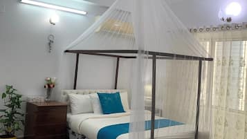 2 bedrooms, free WiFi, bed sheets, wheelchair access