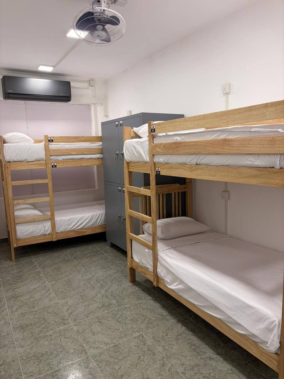 1 Bed in 4- Bed Female Dormitory | Free WiFi, bed sheets