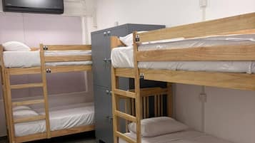 1 Bed in 4- Bed Female Dormitory | Free WiFi, bed sheets