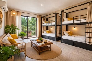 Asrama Umum, pemandangan kota