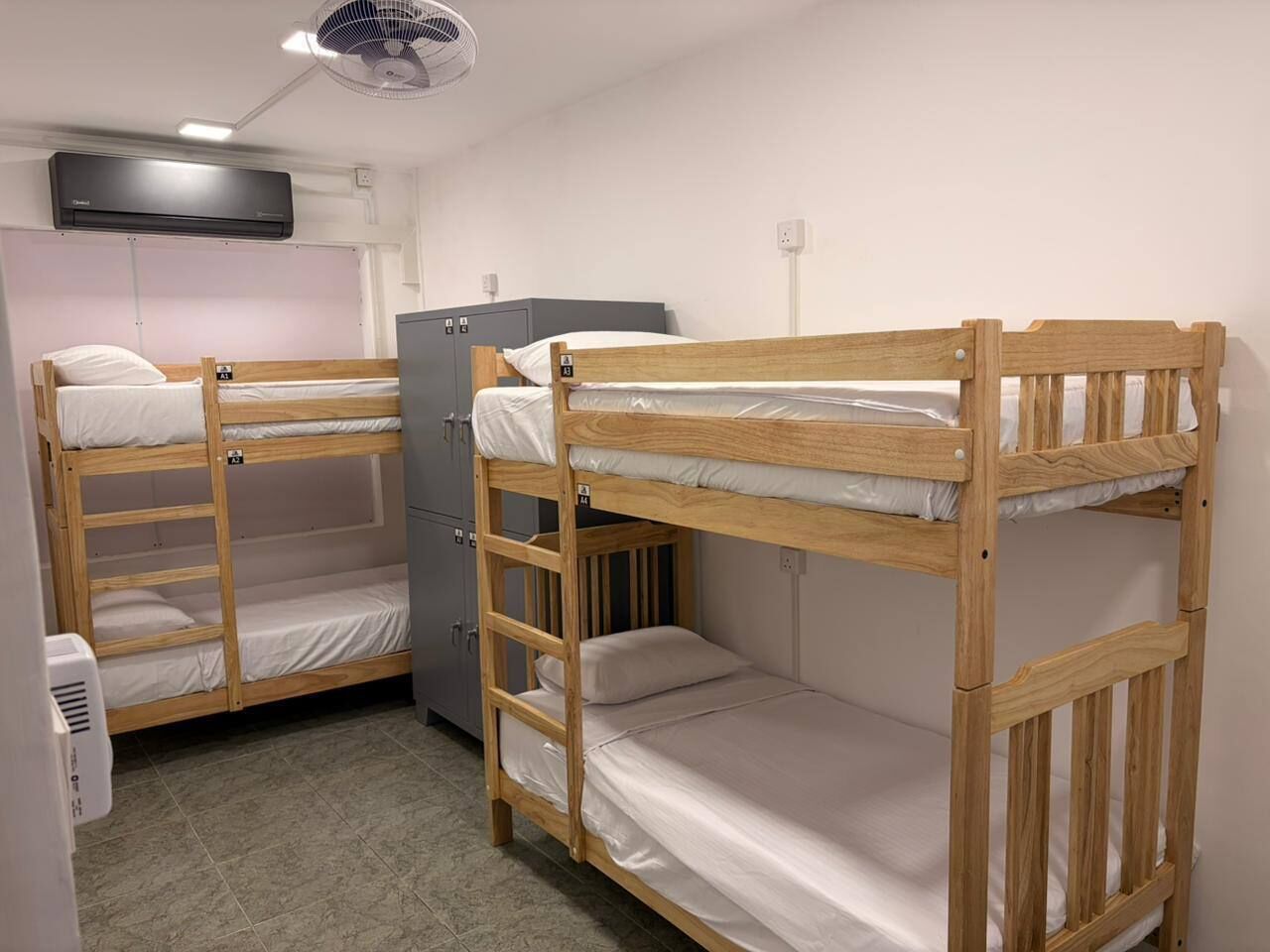 Free WiFi, bed sheets