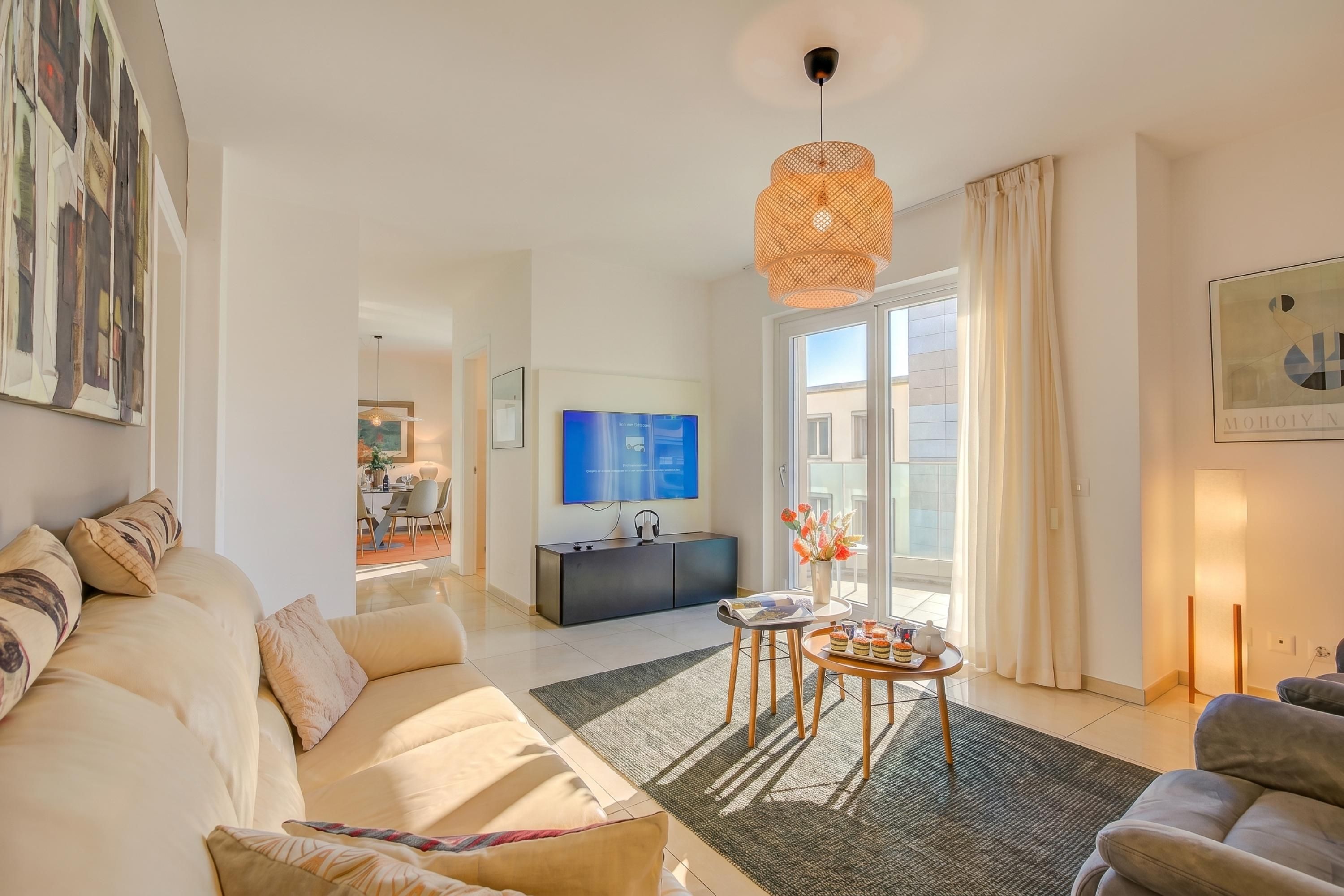 Standaard appartement, 3 slaapkamers, koelkast & magnetron (Il Parco Exclusive - Apartment with) | Woonruimte
