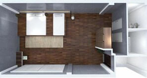 Camera familiare, balcone | Bagno