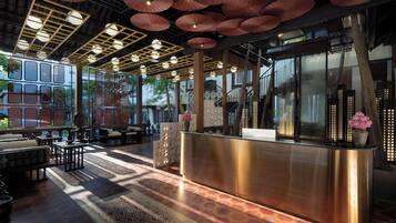 Sitzecke in der Lobby