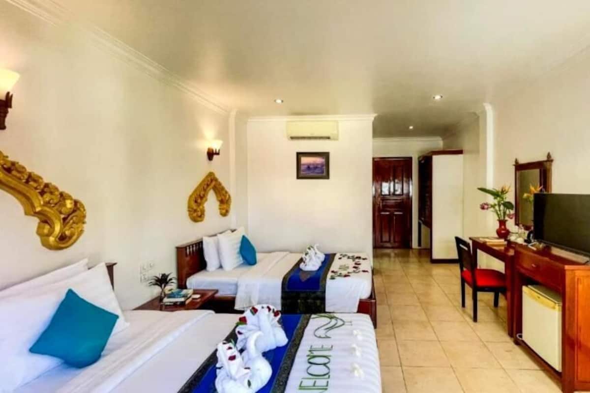 Quarto duplo luxo, sacada