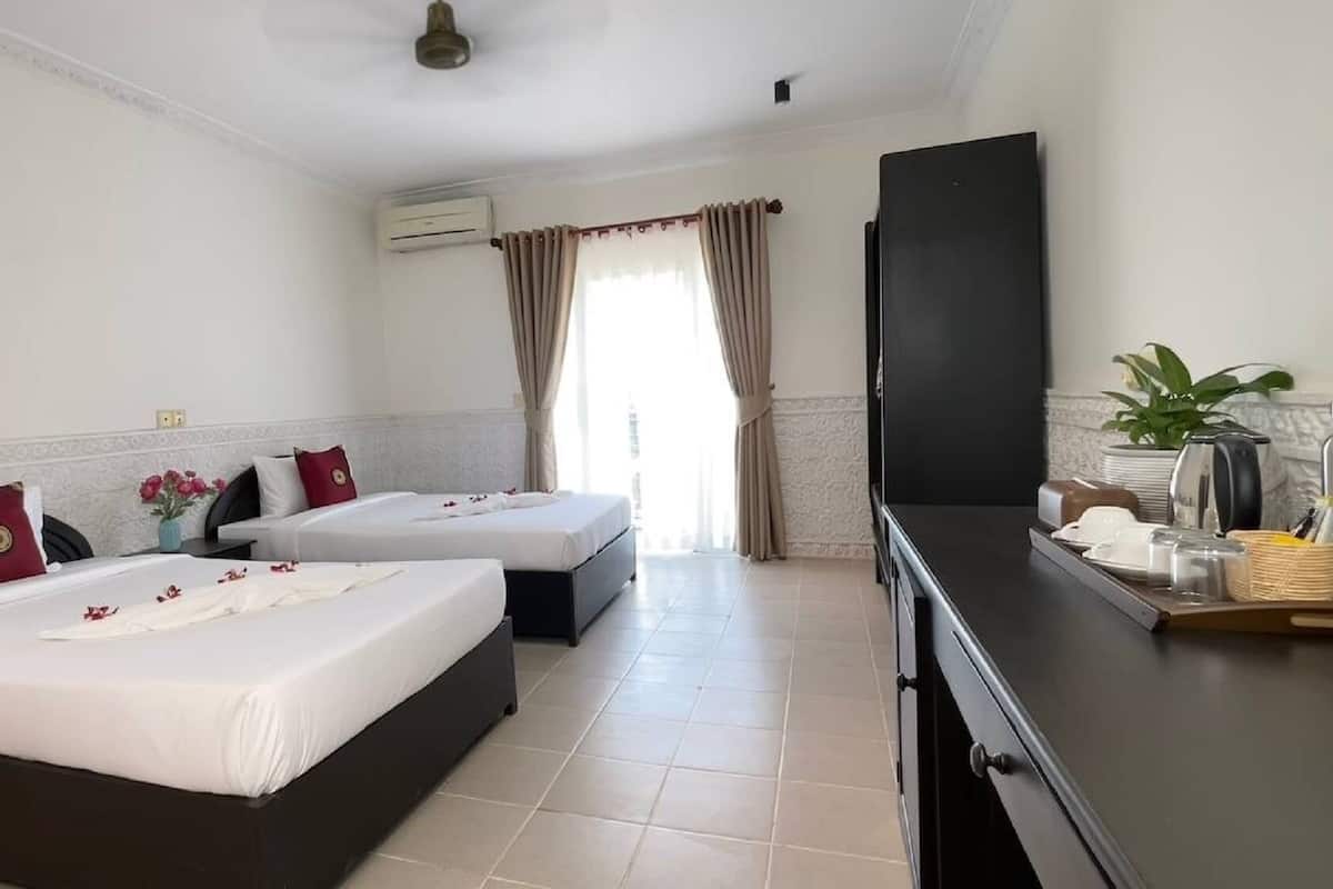 Kamar Twin Deluks, balkon | Minibar, brankas, dan didekorasi berbeda-beda