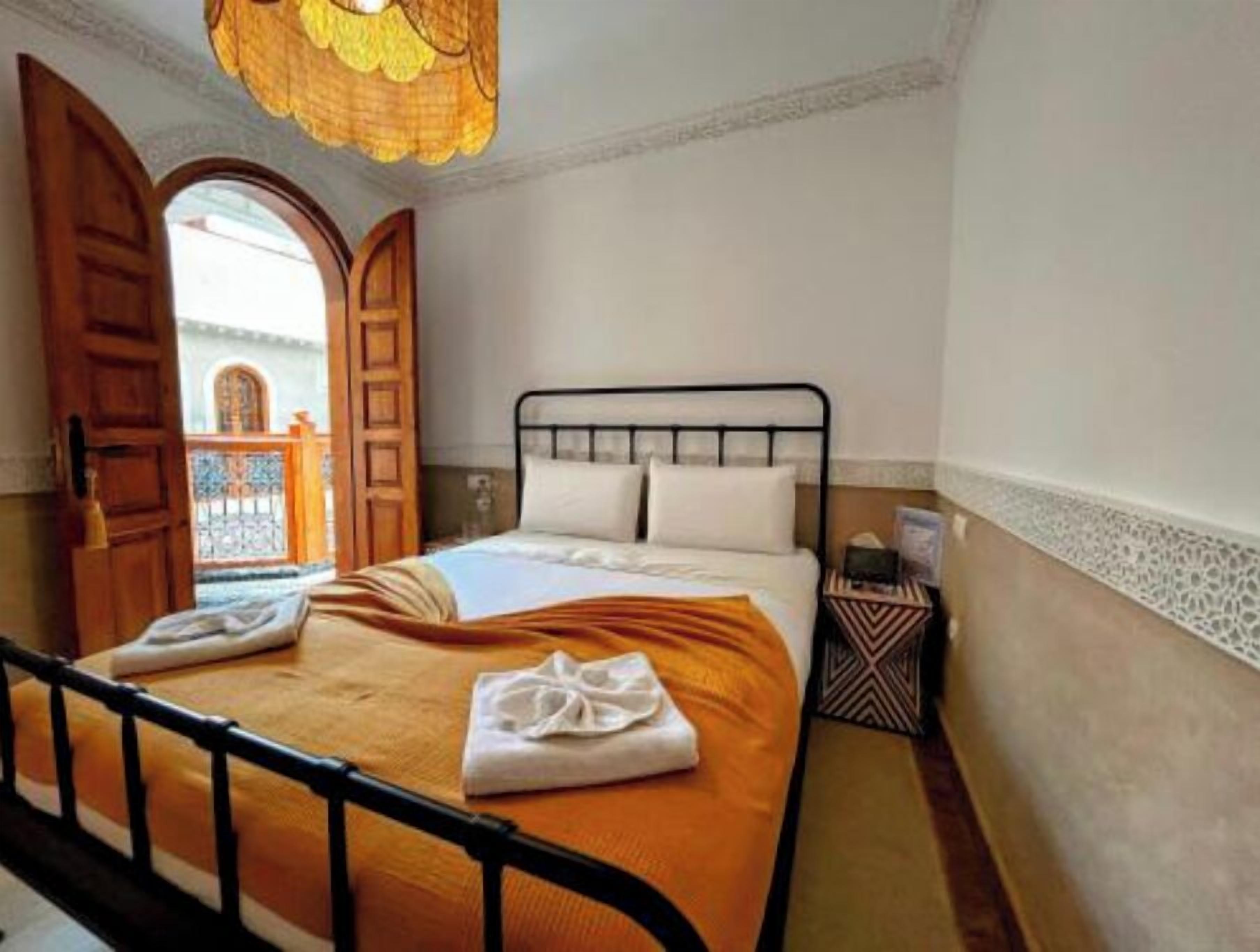 Comfort Double Room, Courtyard View | Blackout drapes, iron/ironing board, free WiFi