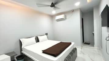 Økonomi-dobbeltrom, byutsikt