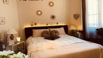 1 chambre, accès Internet, draps fournis