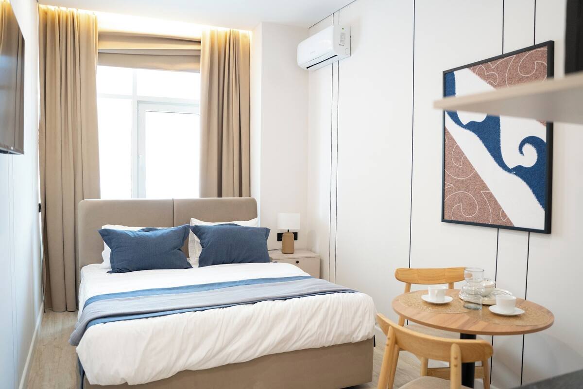 標準雙人房, 陽台, 城市景觀