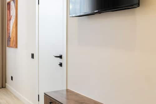 Standaard Twin kamer, uitzicht op de stad | Interieur