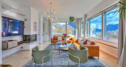 Lugano Lake View Villa w. Private Pool