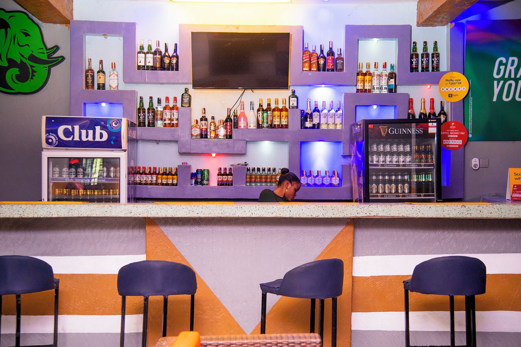 Bar (på overnattingsstedet)