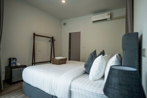 Deluxe-Doppelzimmer, Balkon, Gartenblick